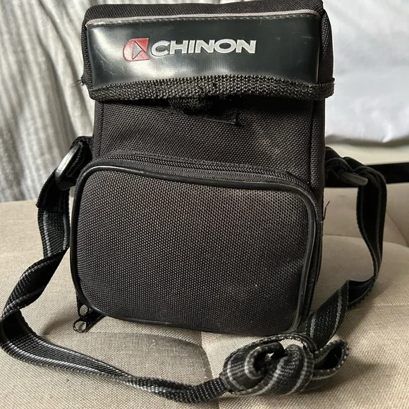 CHINON Genesis II film camera WITH ATTACHMENTS AND BATTERY